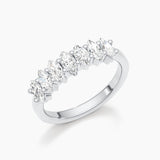 Juliet - 2.10 Carat Wedding Anniversary Half Eternity Ring