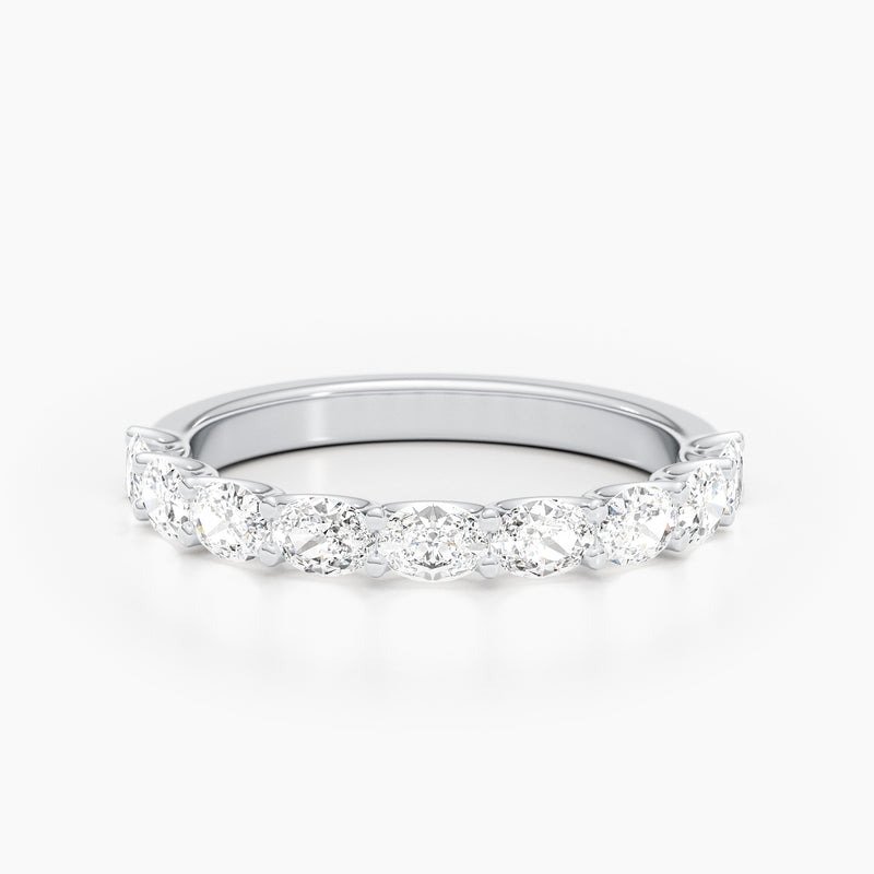 Lainey - 1.00 Carat Wedding Anniversary Half Eternity Ring