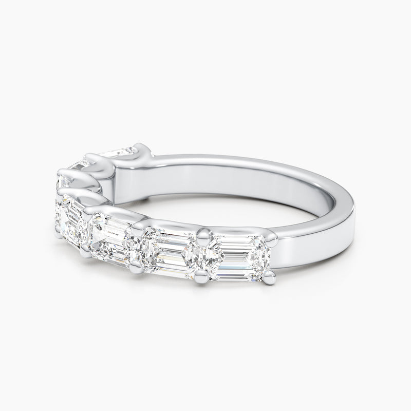 Octavia - 3.50 Carat Wedding Anniversary Half Eternity Ring