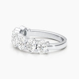 Wren - 3.50 Carat Wedding Anniversary Half Eternity Ring