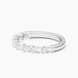 Lainey - 1.00 Carat Wedding Anniversary Half Eternity Ring