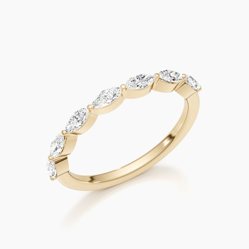 Trinity - 1.15 Carat Wedding Anniversary Half Eternity Ring