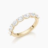 Malia - 1.60 Carat Wedding Anniversary Half Eternity Ring