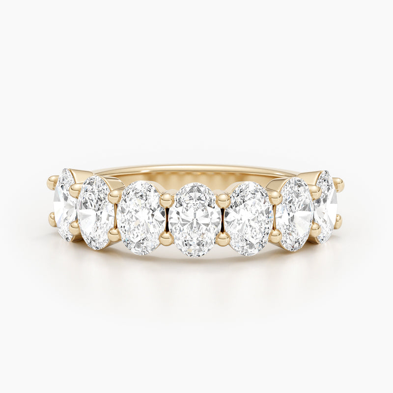 Wren - 3.50 Carat Wedding Anniversary Half Eternity Ring