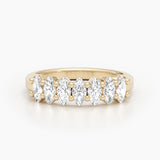 Juliet - 2.10 Carat Wedding Anniversary Half Eternity Ring