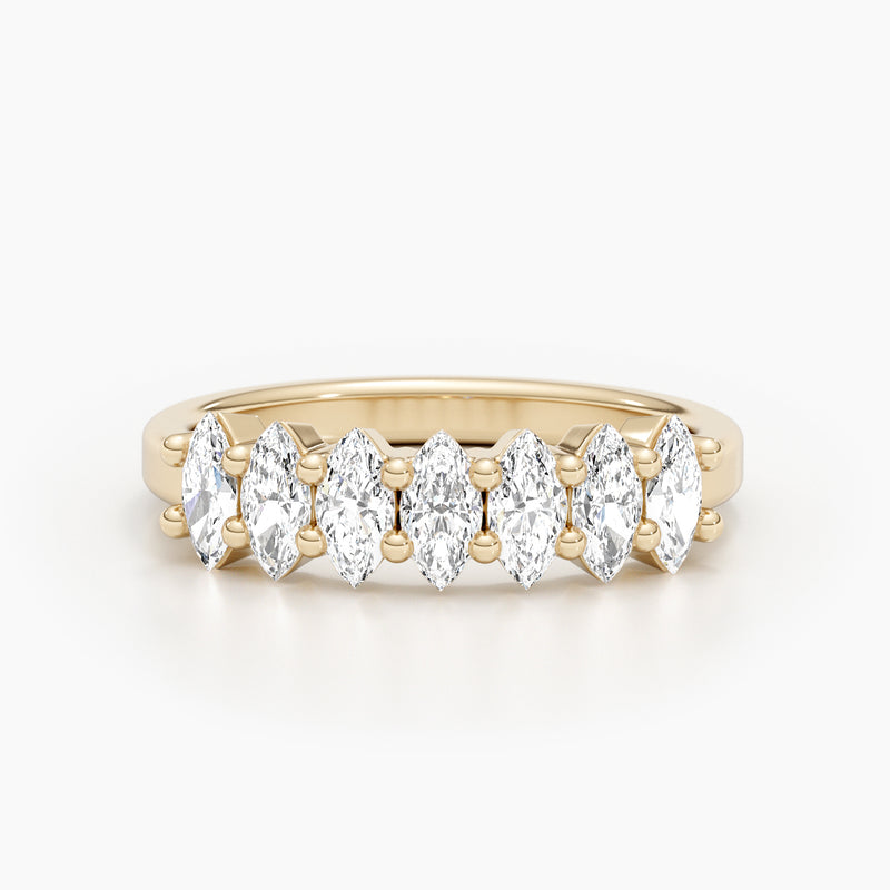 Juliet - 2.10 Carat Wedding Anniversary Half Eternity Ring