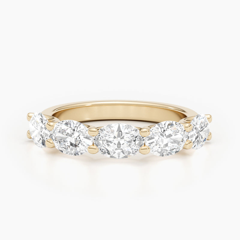 Saylor - 2.50 Carat Wedding Anniversary Half Eternity Ring