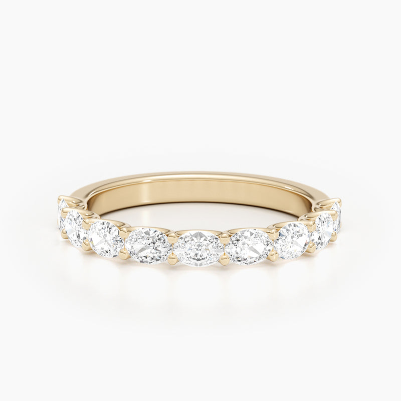 Lainey - 1.00 Carat Wedding Anniversary Half Eternity Ring