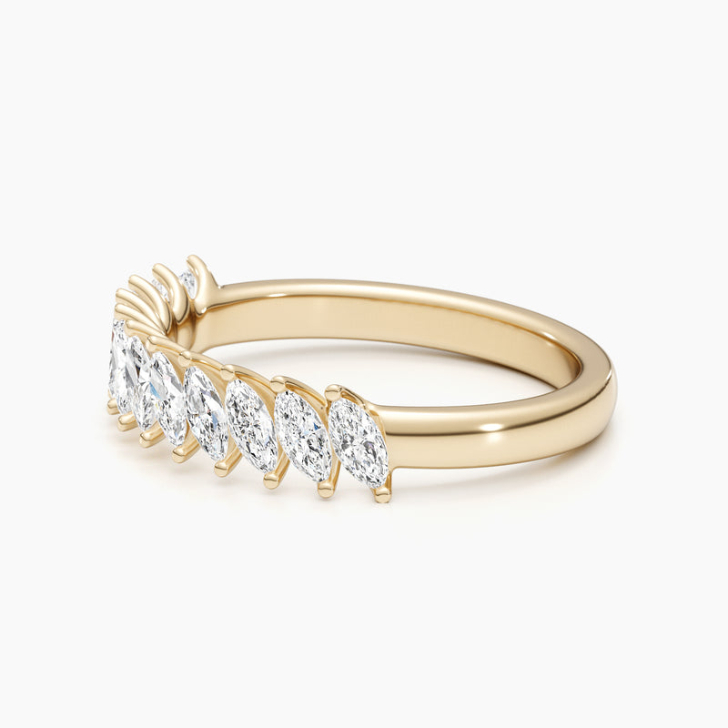 Lola - 1.80 Carat Wedding Anniversary Half Eternity Ring