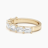 Octavia - 3.50 Carat Wedding Anniversary Half Eternity Ring