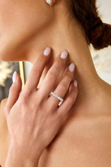 Ophelia - 2.40 Carat Wedding Anniversary Full Eternity Ring